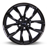 RTX OE Spider 19x8.5 +35 Gloss Black 5x120 premium Euro wheel
