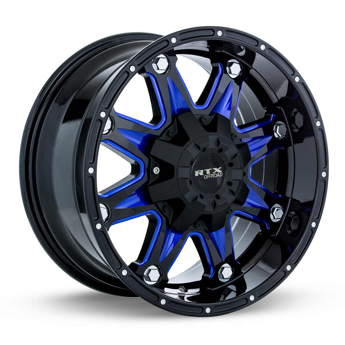 RTX SPINE Black with Milled Bl wheel