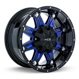 RTX SPINE Black with Milled Bl wheel