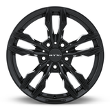 RTX OE Replica Stade 17x8 Gloss Black premium Euro wheel