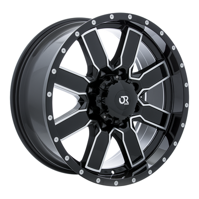 RTX STEPPE Black Machined wheel
