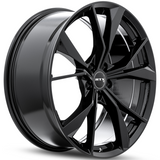 RTX OE VW-01 18x8 +40 Gloss Black 5x112 premium Euro wheel