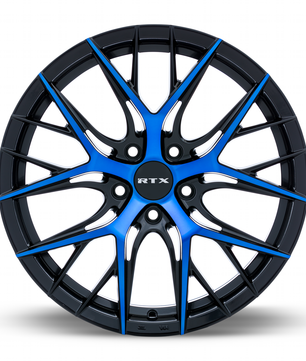 RTX VALKYRIE Gloss Black Machined Blue