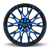 RTX VALKYRIE Gloss Black Machined Blue