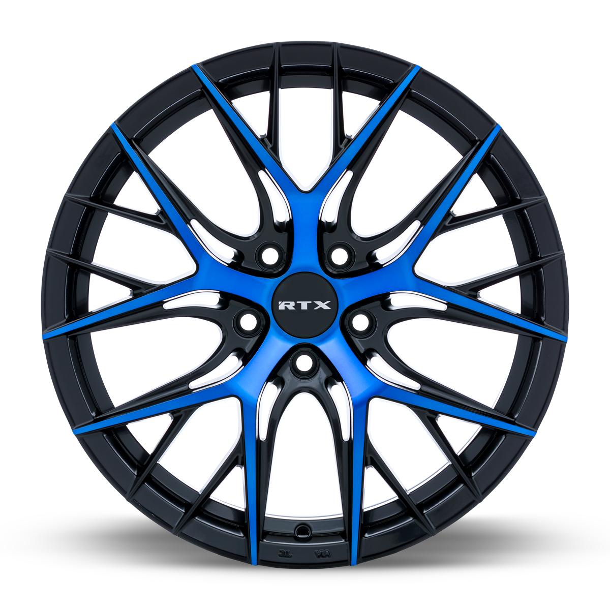 RTX VALKYRIE Gloss Black Machined Blue