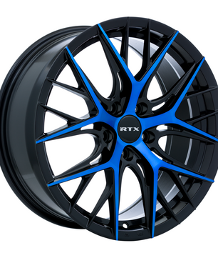 RTX VALKYRIE Gloss Black Machined Blue