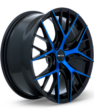 RTX VALKYRIE Gloss Black Machined Blue