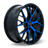 RTX VALKYRIE Gloss Black Machined Blue