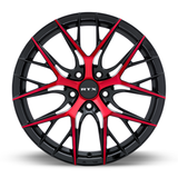 RTX VALKYRIE Gloss Black Machined Red