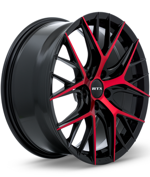 RTX VALKYRIE Gloss Black Machined Red