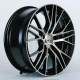 RTX Vertex 18x8 Black Machined premium Euro wheel