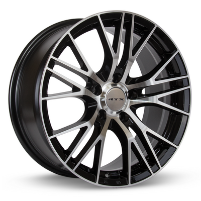 RTX VERTEX Black Machined wheel