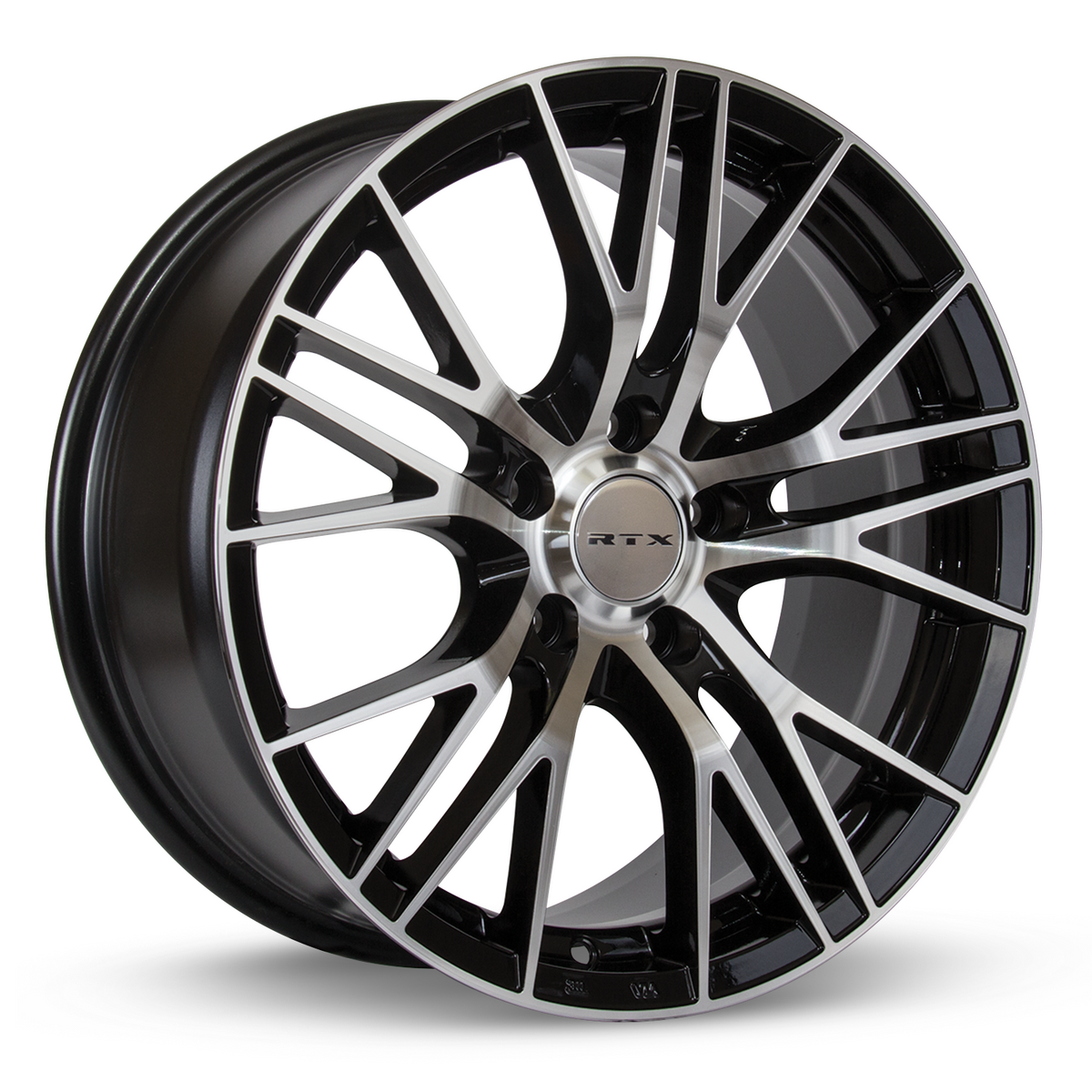 RTX VERTEX Black Machined wheel