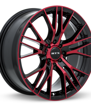 RTX VERTEX Black Machined Red