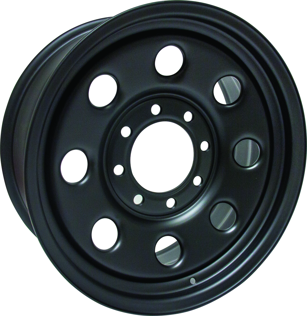 RTX ST 18x8 +25 Black 8x165.1 heavy-duty truck wheel