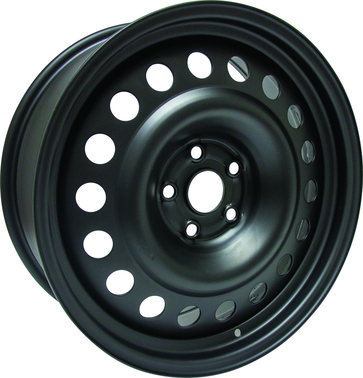 RTX ST 18x7.5 +45 Black 5x112 57.1mm OEM-spec Euro wheel