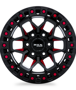 RTX ZION Black Milled Red