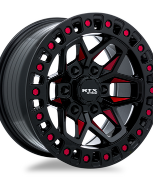 RTX ZION Black Milled Red