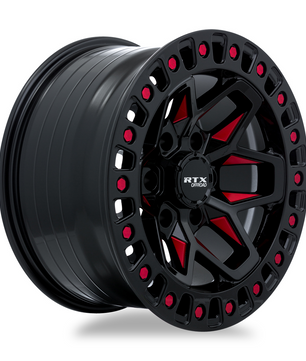 RTX ZION Black Milled Red