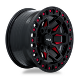 RTX ZION Black Milled Red