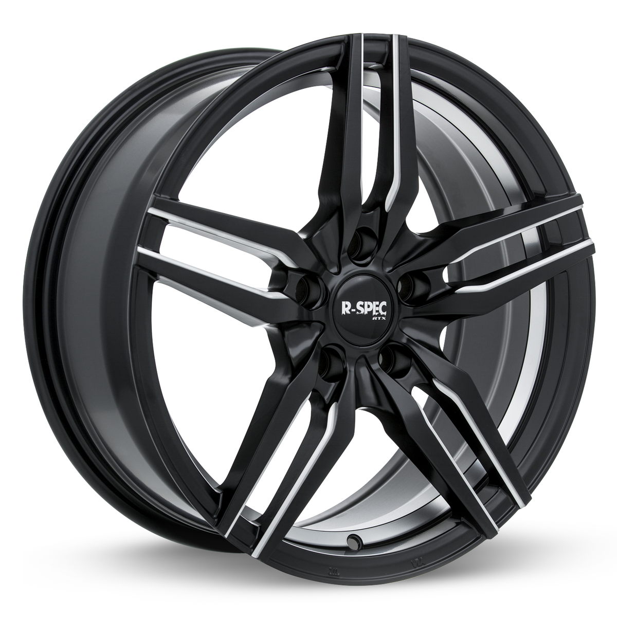RTX ZENITH Satin Black Milled wheel