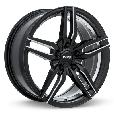 RTX ZENITH Satin Black Milled wheel