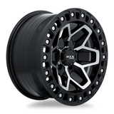 RTX Offroad Zion 18x9 -15 Gloss Black Machined truck off-road wheel