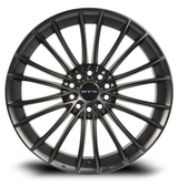 RTX Turbine II 17x7.5 Satin Black premium Euro wheel