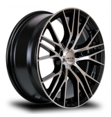 RTX Vertex 18x8 Black Machined premium Euro wheel