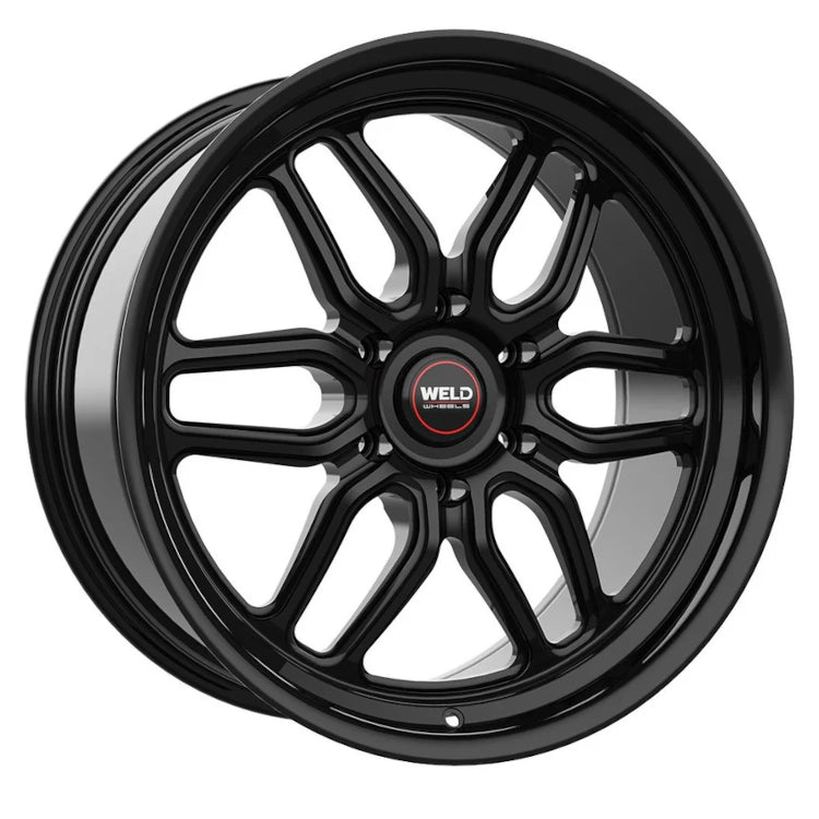 Weld Racing Laguna 6 Drag Gloss Black Wheel