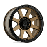 XD XD134 ADDICT 2 18x8.5 0mm Matte Bronze Matte Black Lip