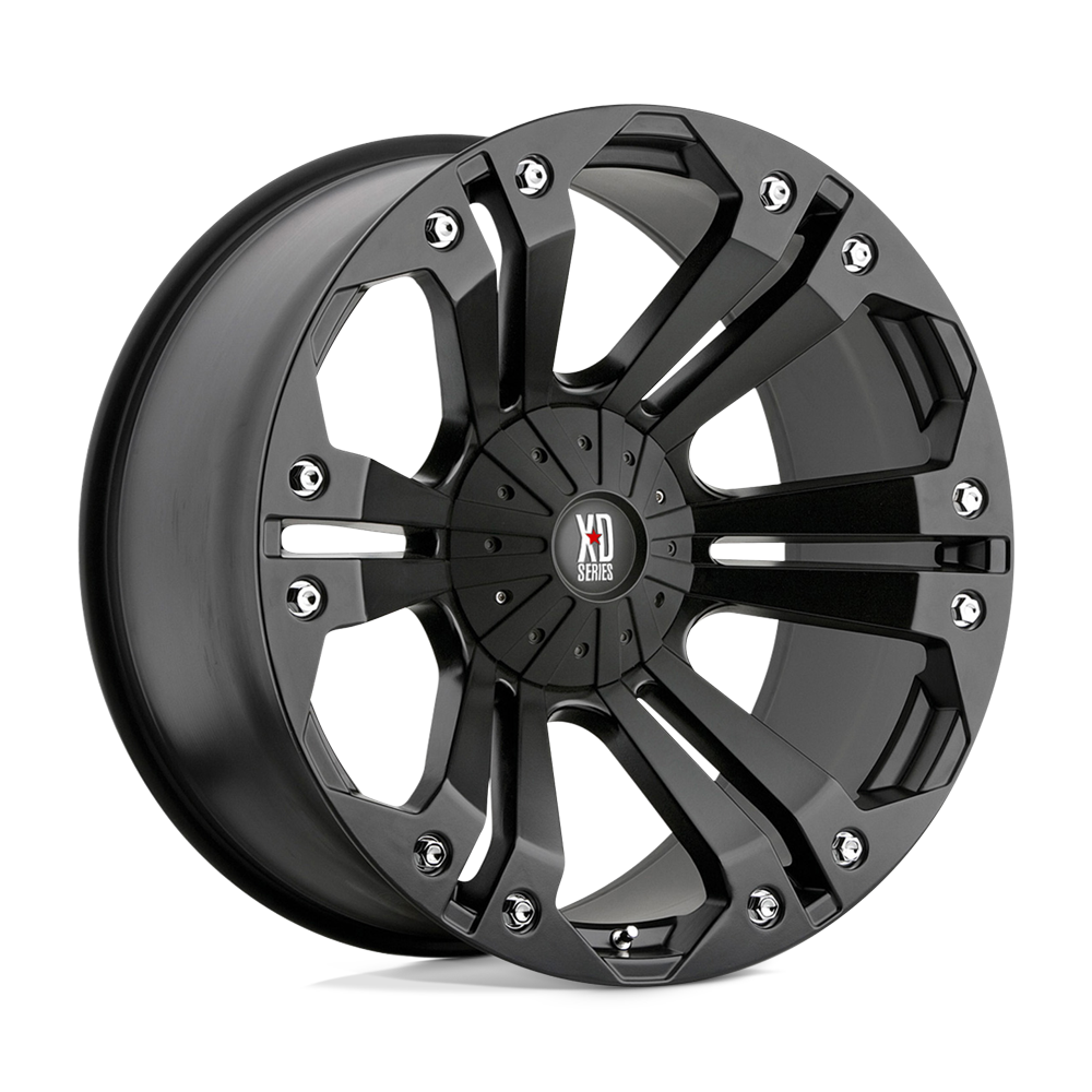Xd Rims Blue XD XD778 MONSTER 18x9 +35 Matte Black