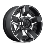 XD XD811 Rockstar II 20x9 matte black machined premium wheel
