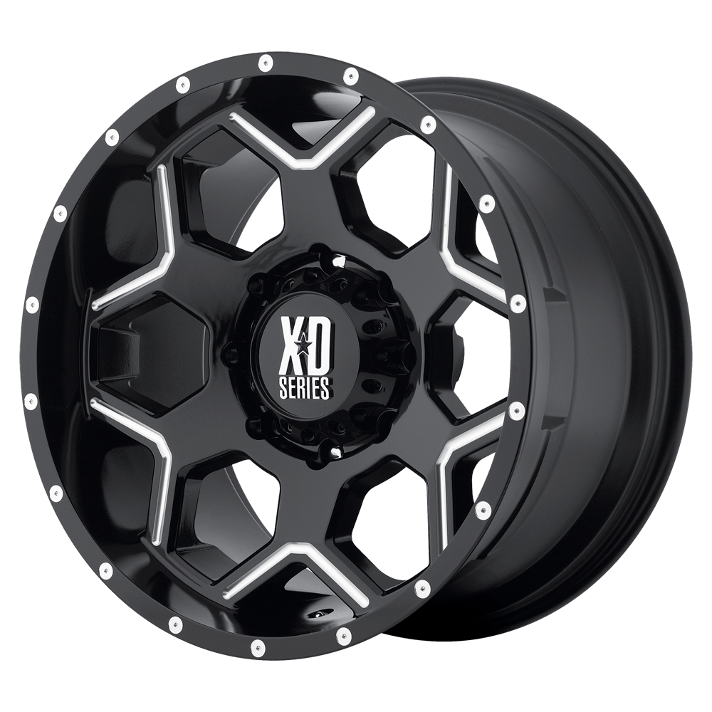 XD XD812 CRUX Black wheel