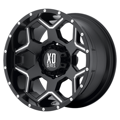 XD XD812 CRUX Black wheel