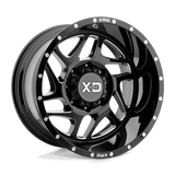 XD XD836 FURY 20x9 +18mm Gloss Black Milled