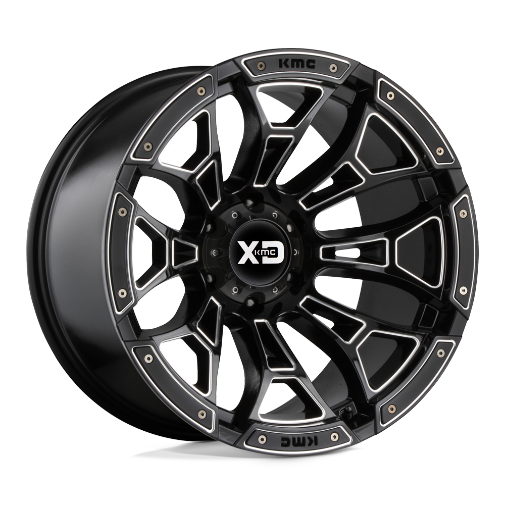 XD XD841 BONEYARD Black wheel