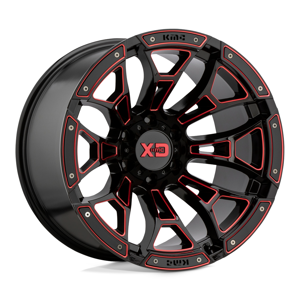 XD XD841 BONEYARD Black wheel