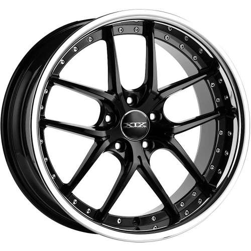 XIX X61 Gloss Black with a Chrome Stainless Steel Lip