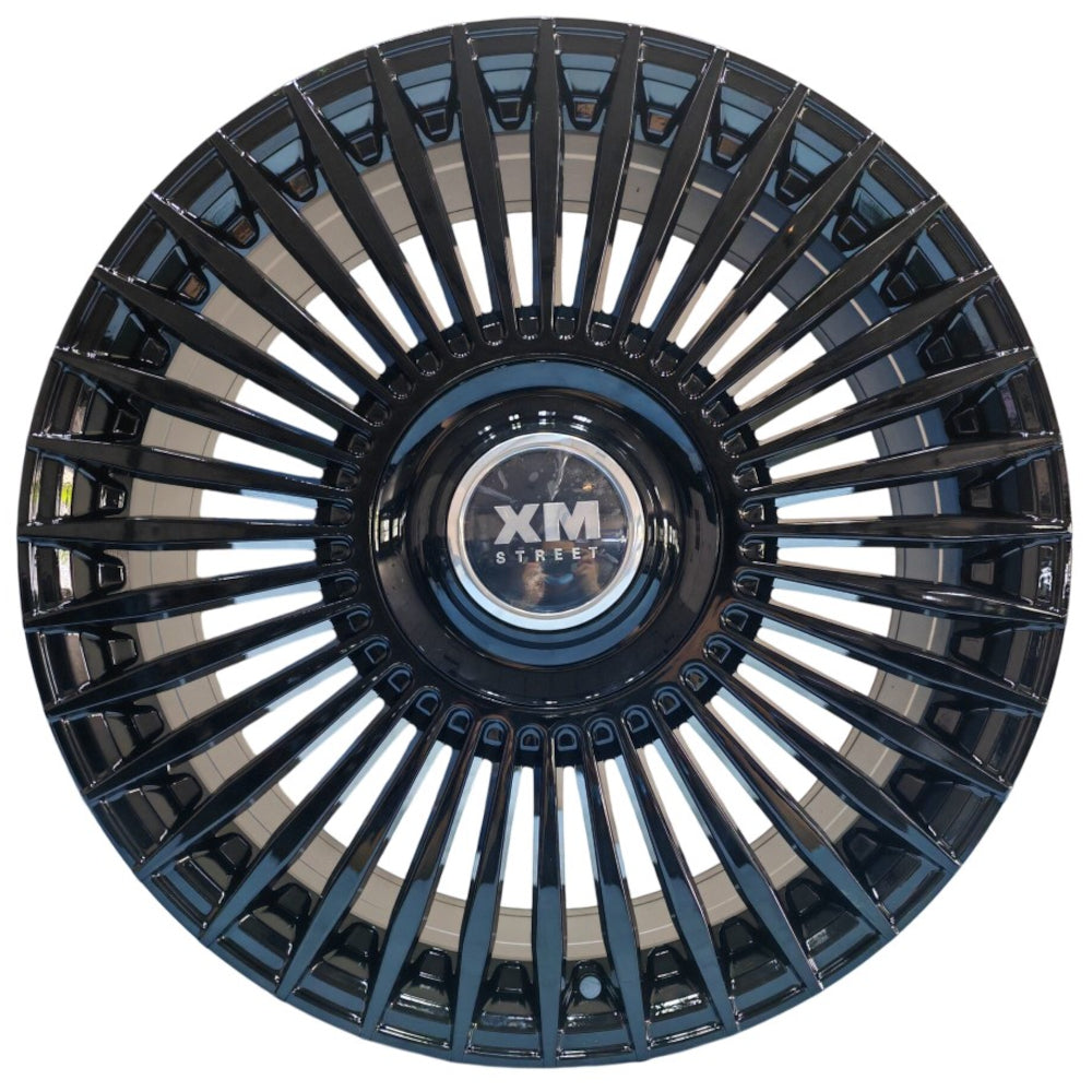 XM Street XM-636 Gloss Black Wheel