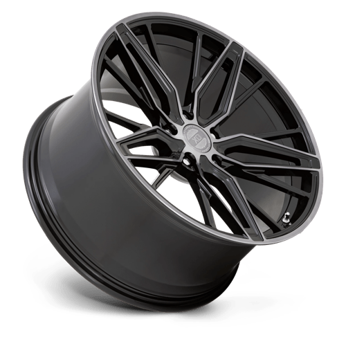 Xo Rims XO Zurich 20x9 +20 Gloss Black Wheel — TFS Wheels