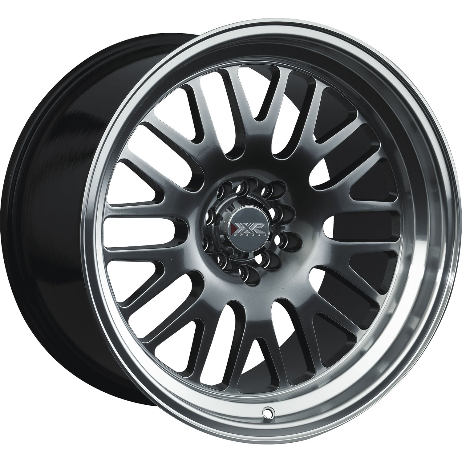 XXR 531 Chromium Black with a Machined Lip Wheel