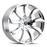 XCess X01 Chrome wheel
