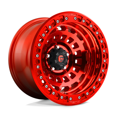 Fuel 1PC D100 ZEPHYR BEADLOCK Red wheel