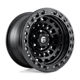 Fuel 1PC Zephyr Black wheel