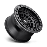 Fuel 1PC Zephyr 17x9 -15mm Matte Black with True Beadlock