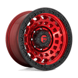 Fuel 1PC D632 ZEPHYR 18x9 +1mm Candy Red Black Bead Ring