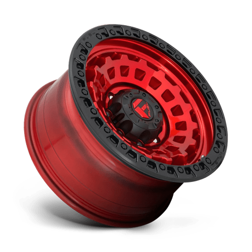 Fuel 1PC D632 ZEPHYR 20x9 +1 Candy Red Black Bead Ring
