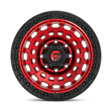 Fuel 1PC D632 ZEPHYR 20x9 +1mm Candy Red Black Bead Ring (5x150)
