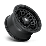 Fuel 1PC D633 ZEPHYR 17x9 -12mm Matte Black